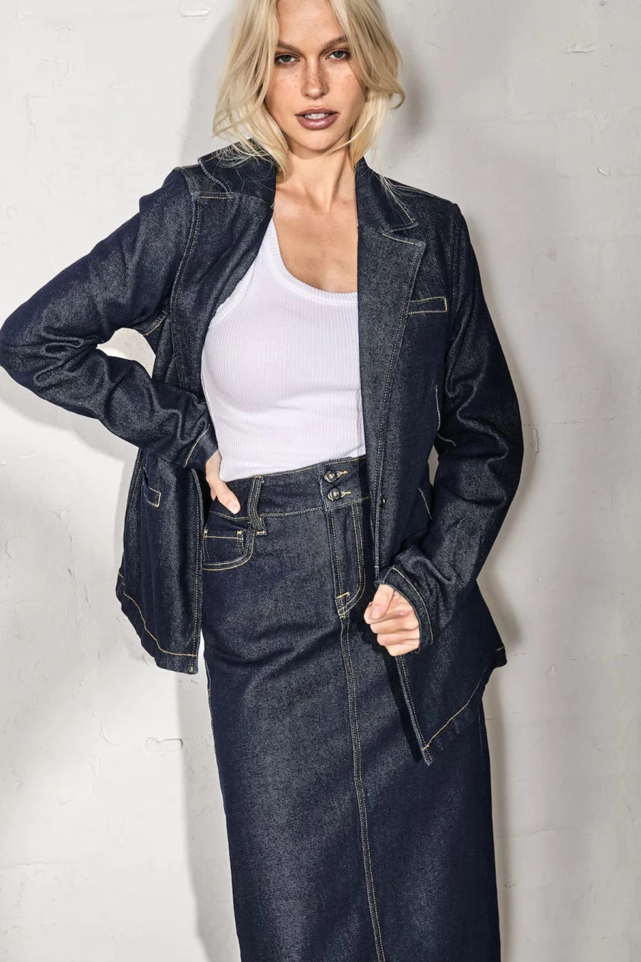 Best Kireina. Ella Denim Blazer | Kireina