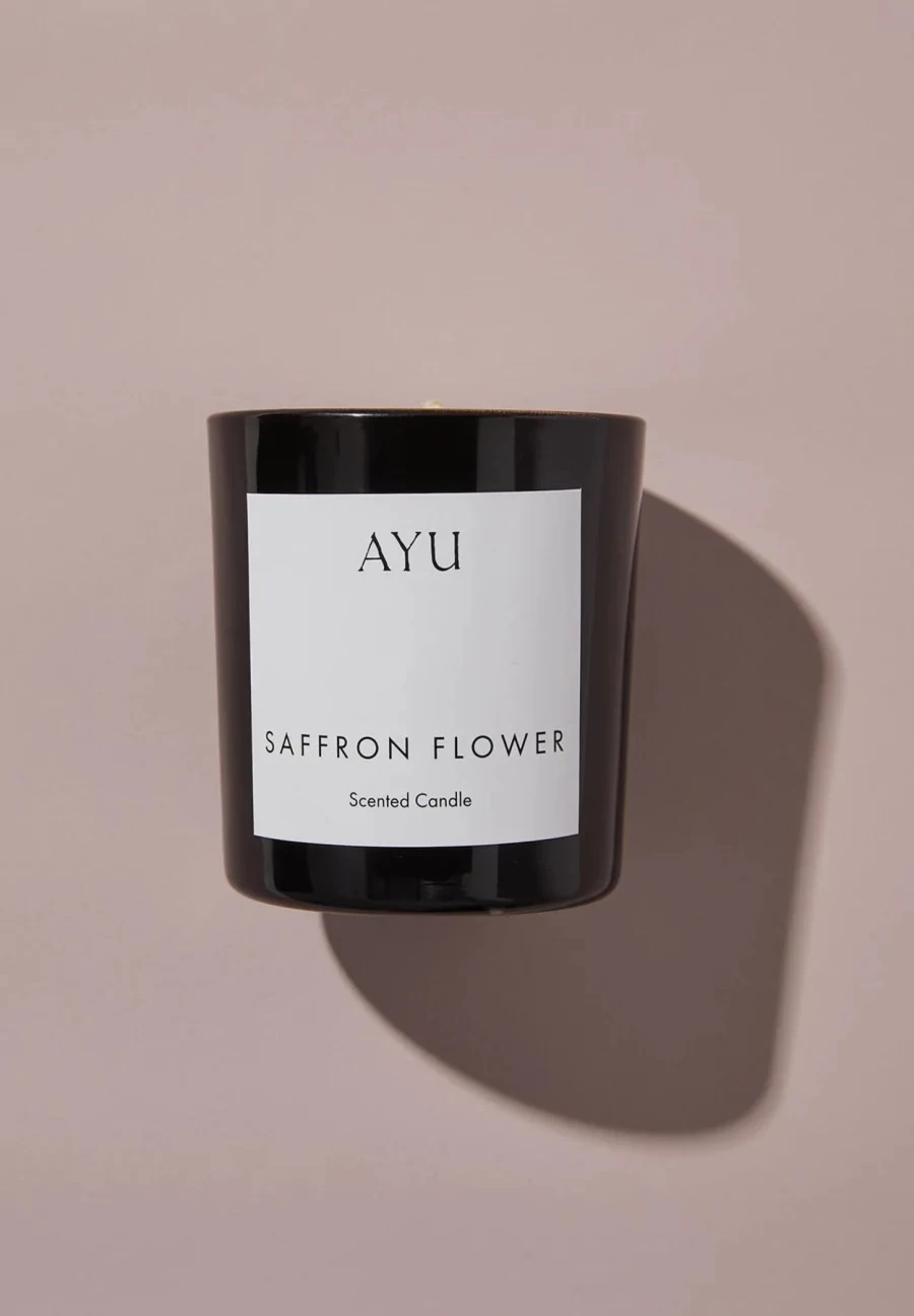 Wholesale AYU Saffron Flower Candle | Ayu