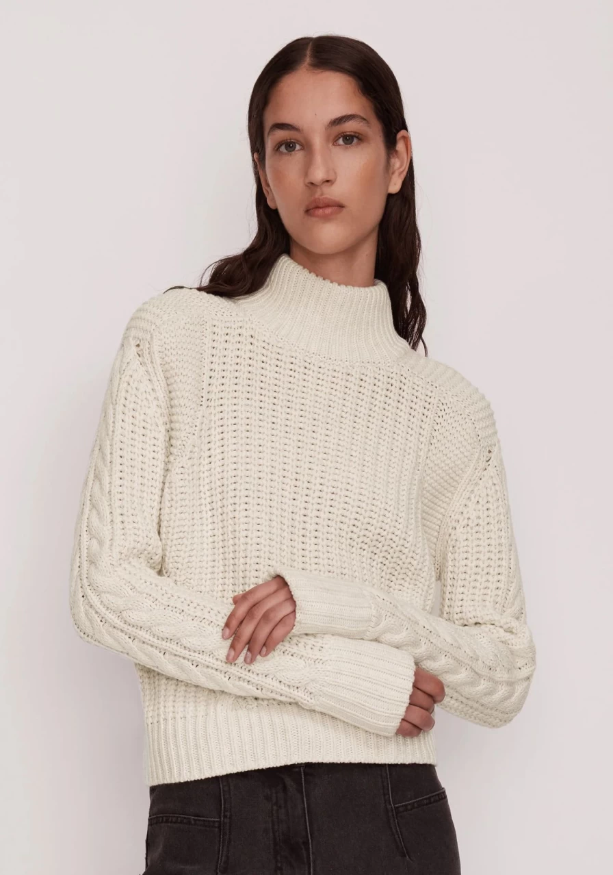 Best Morrison Ravi Pullover, Snow | Morrison