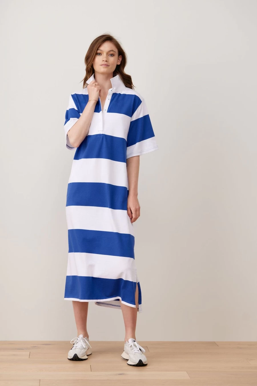 Online Binny Saturday Mornings Rugby Midi Dress | Binny