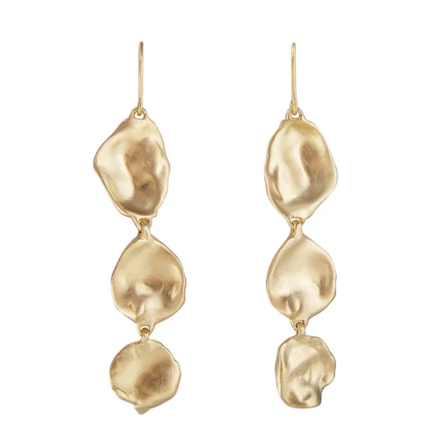 Hot Fairley Golden Seashell Drops