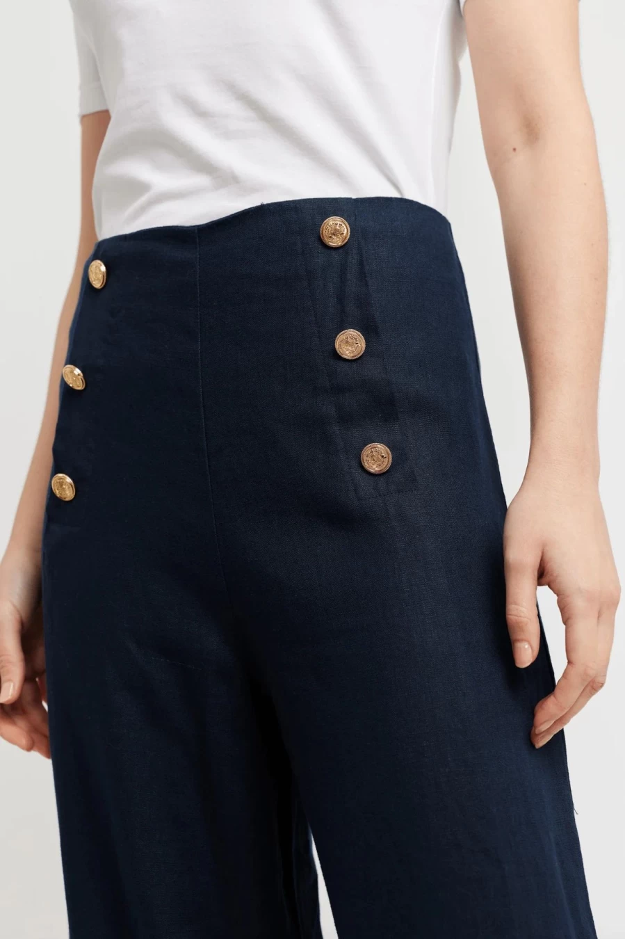 Best Alessandra Atlas Pant, Navy | Alessandra