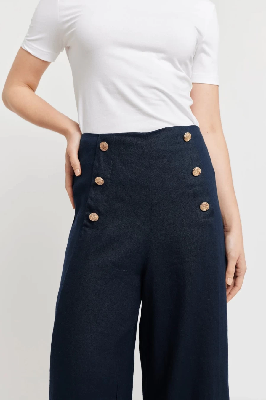 Best Alessandra Atlas Pant, Navy | Alessandra