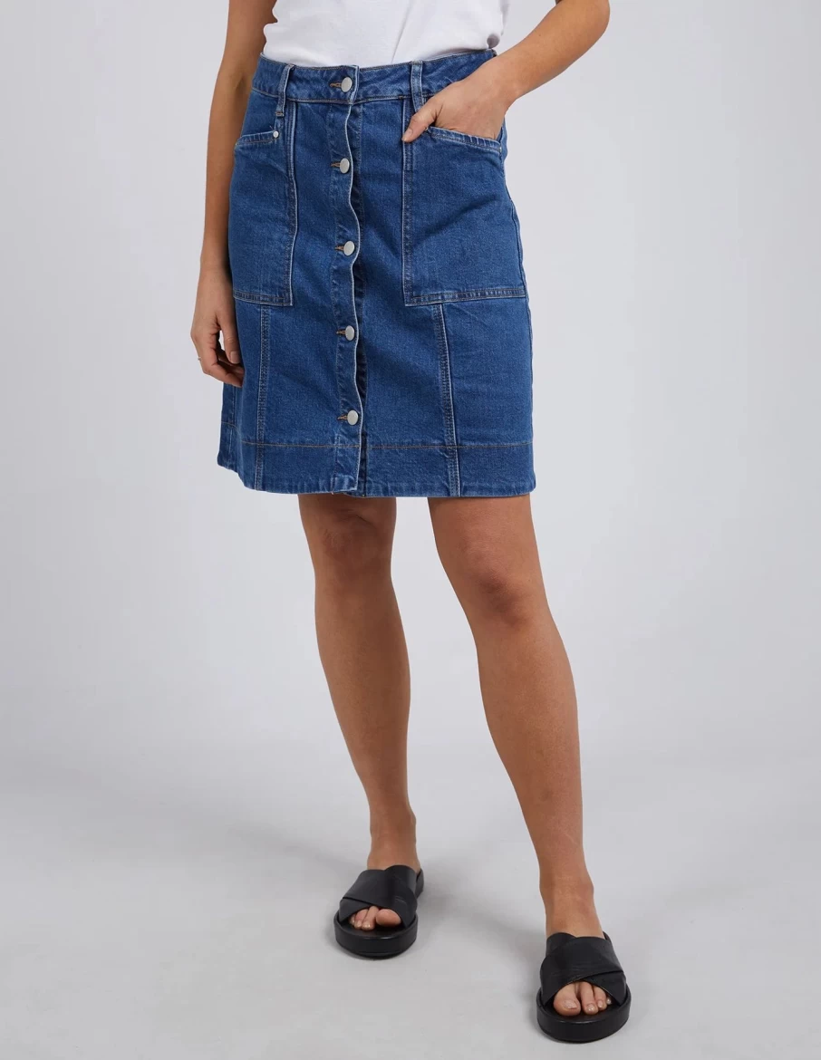 Clearance Foxwood Nolan Denim Skirt | Foxwood