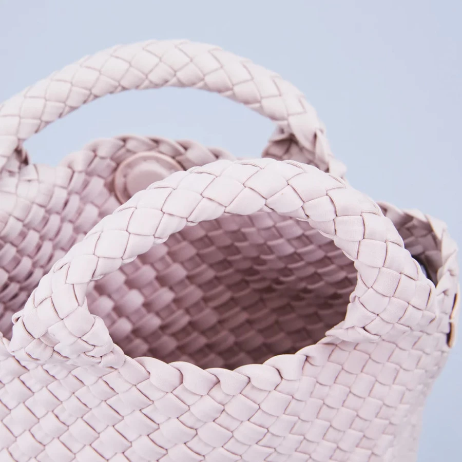 Wholesale Plaine Bucket Crossbody Bag, Dusty Pink
