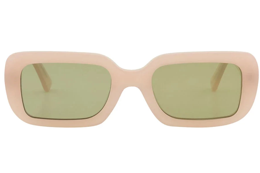 Clearance Bask Sandy Sunglasses, Peach Polarised | Bask