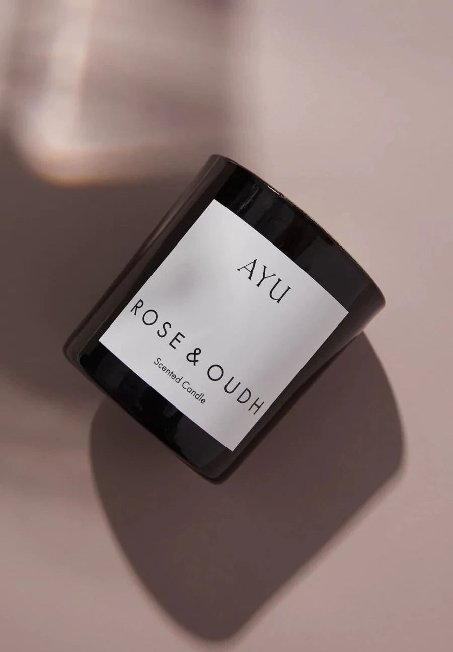 Online AYU Rose & Oudh Candle | Ayu