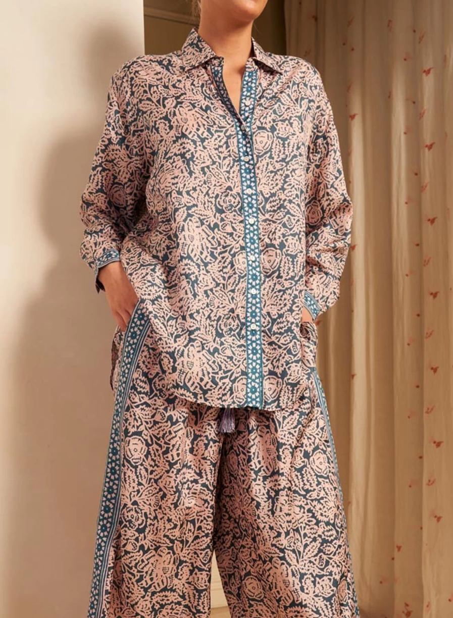 Best Hannah Artwear Stevie Shirt, Nispero Indigo | Hannah Artwear