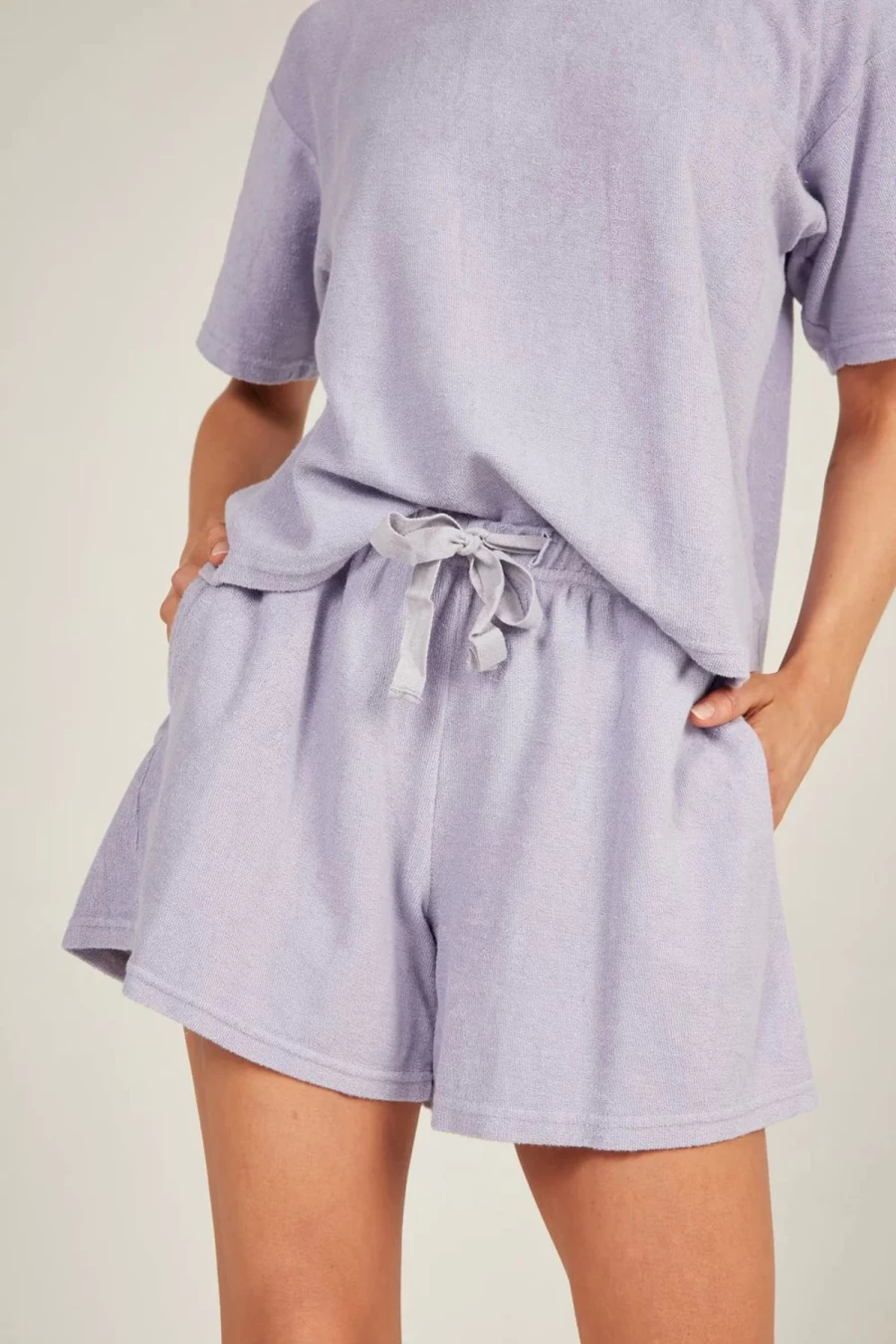 Online Primness Terry Short, Lilac | Primness