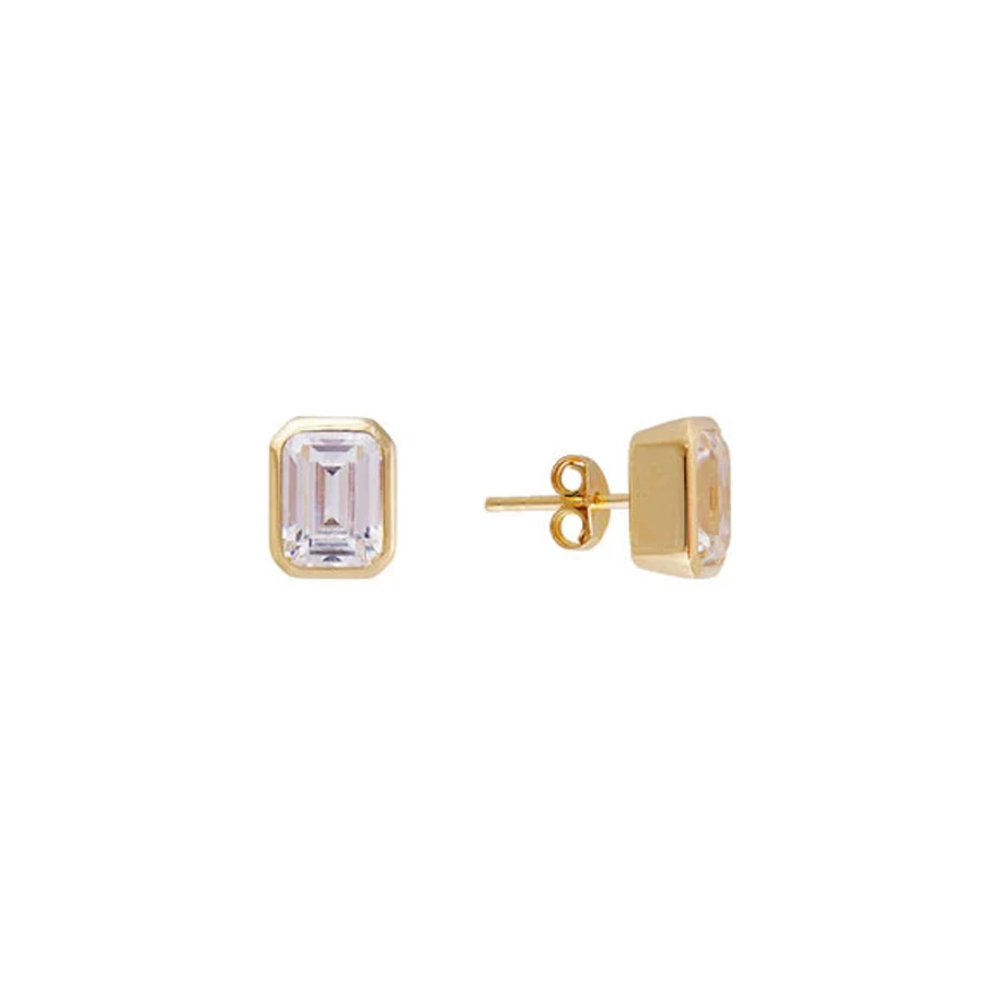 Hot Fairley White Crystal Cocktail Studs | Fairley