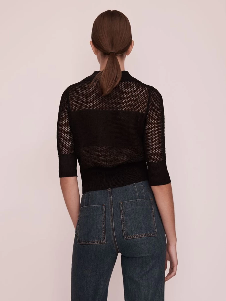 Clearance Morrison Montuak Cardigan, Black | Morrison