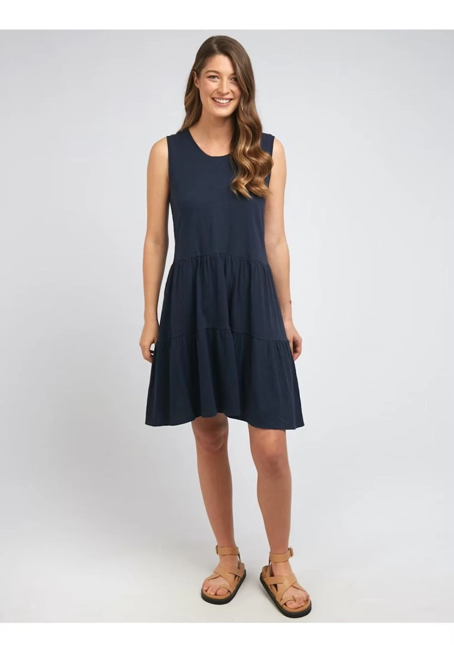Hot Foxwood Angelina Dress, Navy | Foxwood