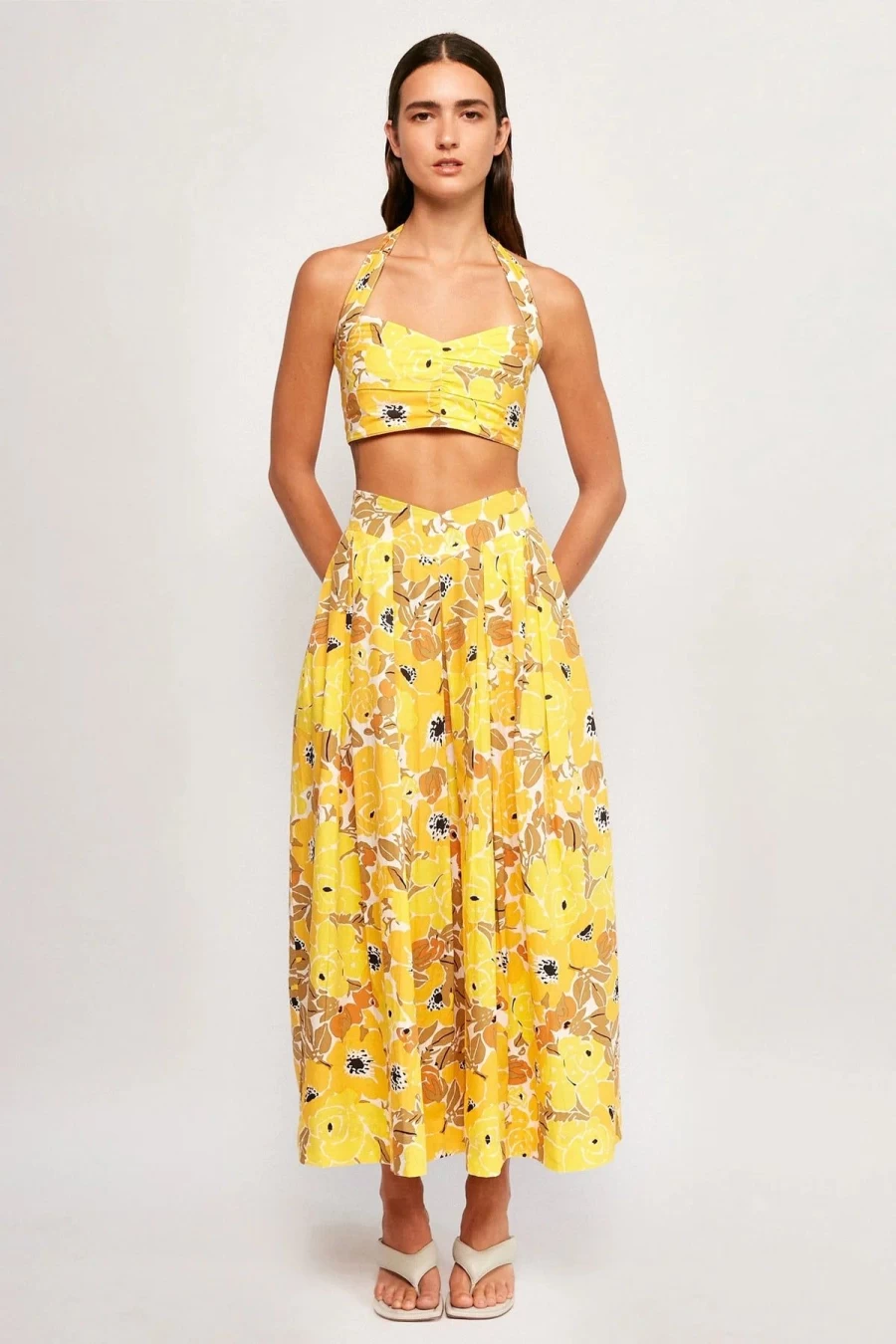 Online SWF V Front Midi Skirt | S/W/F