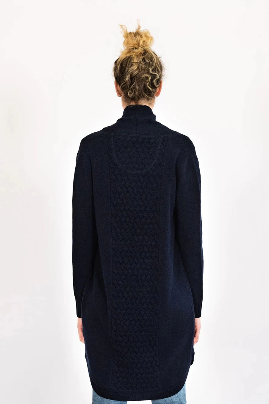 Online Bow & Arrow Navy Cable Cardigan | Bow & Arrow