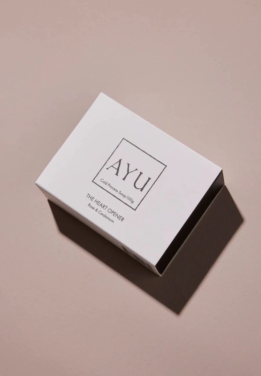 Clearance AYU The Heart Opener, Cold Pressed Soap | Ayu