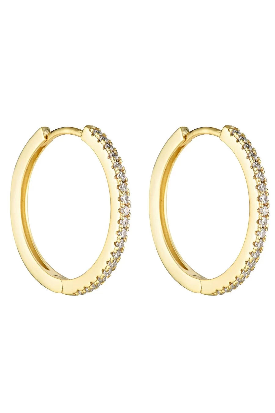 Clearance Porter Angel Hoops, Gold | Porter