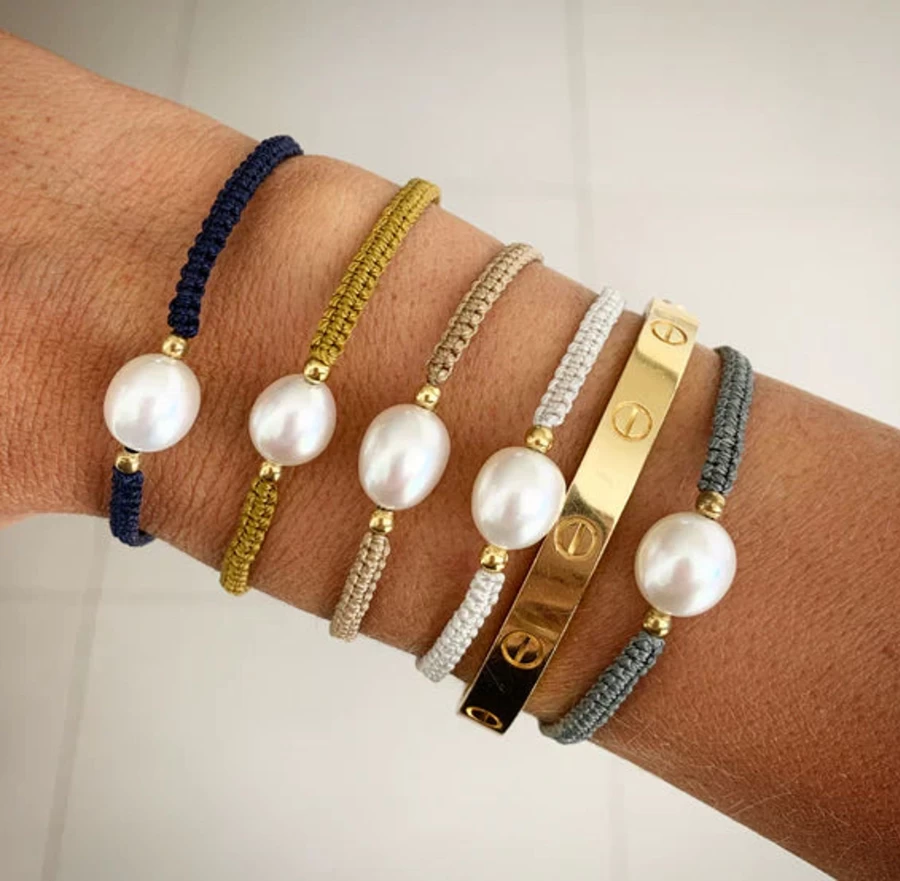 Best Fairley Pearl Rope Bracelet Sand