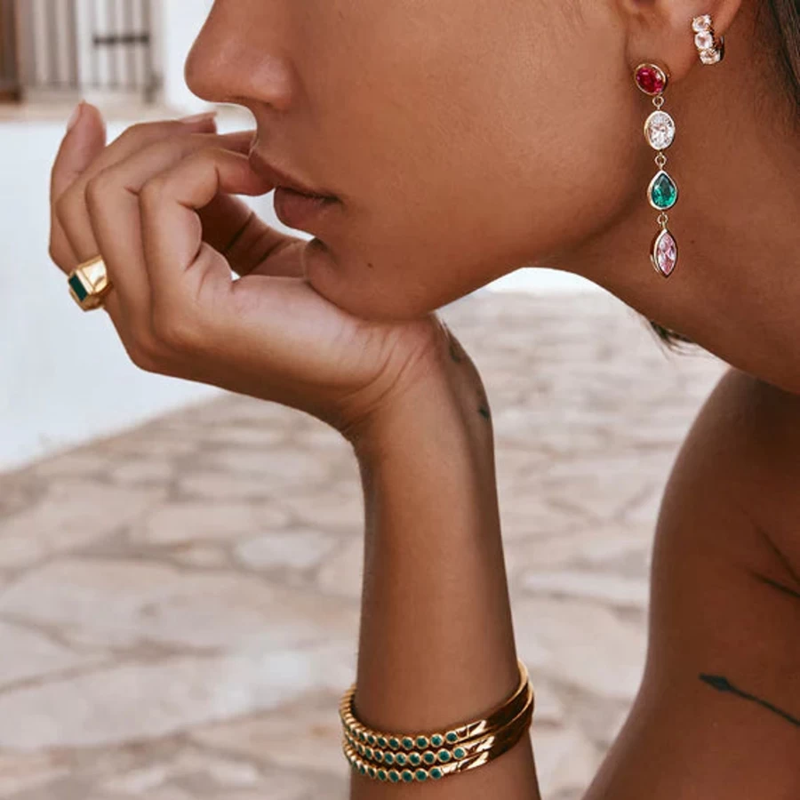 New Fairley Lagos Cocktail Earrings | Fairley