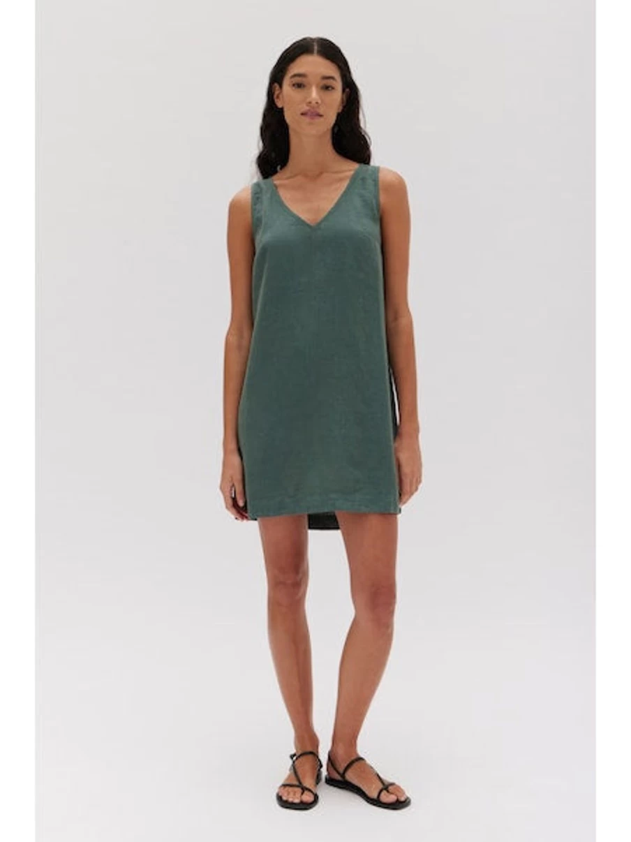 Hot Assembly Label Jillian Midi Dress, Lagoon | Assembly Label