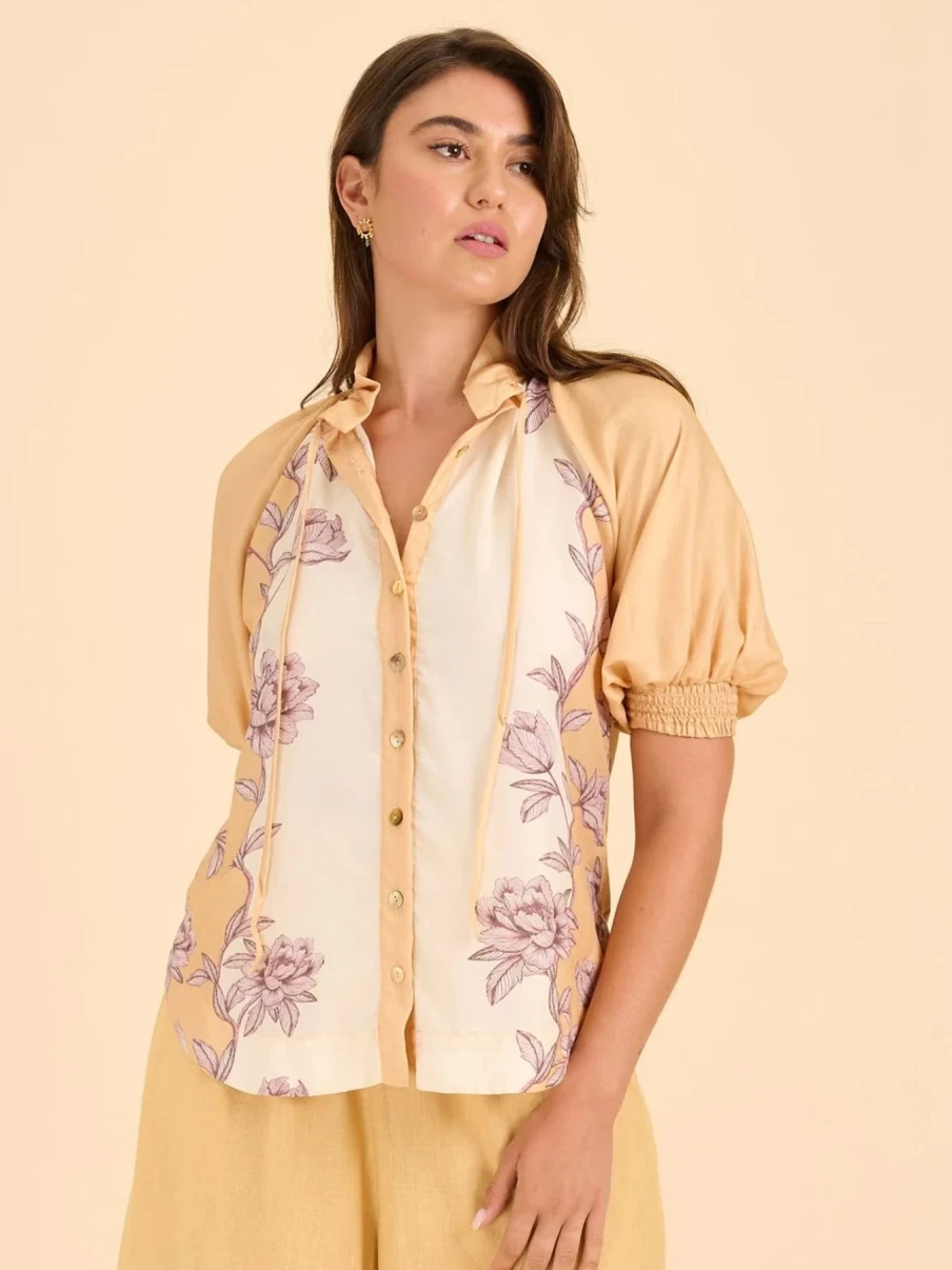 Best State Of Embrace Robe Blouse, Tuscan Vine | State Of Embrace