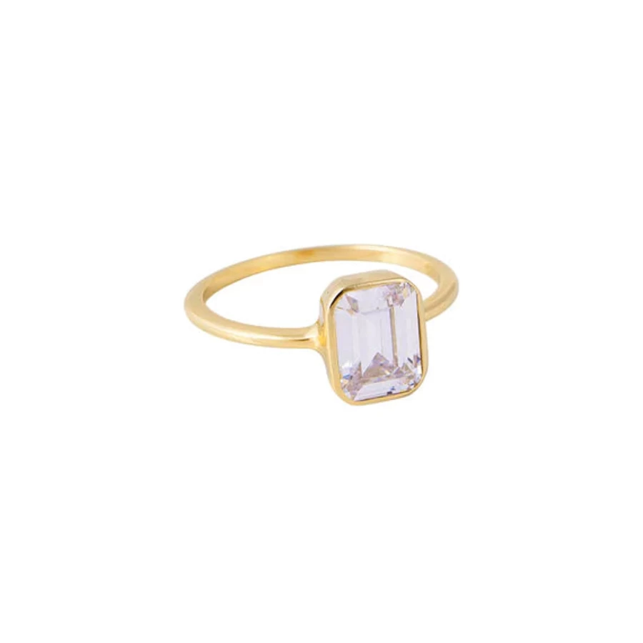 Clearance Fairley Emerald Cut Solitaire Ring | Fairley