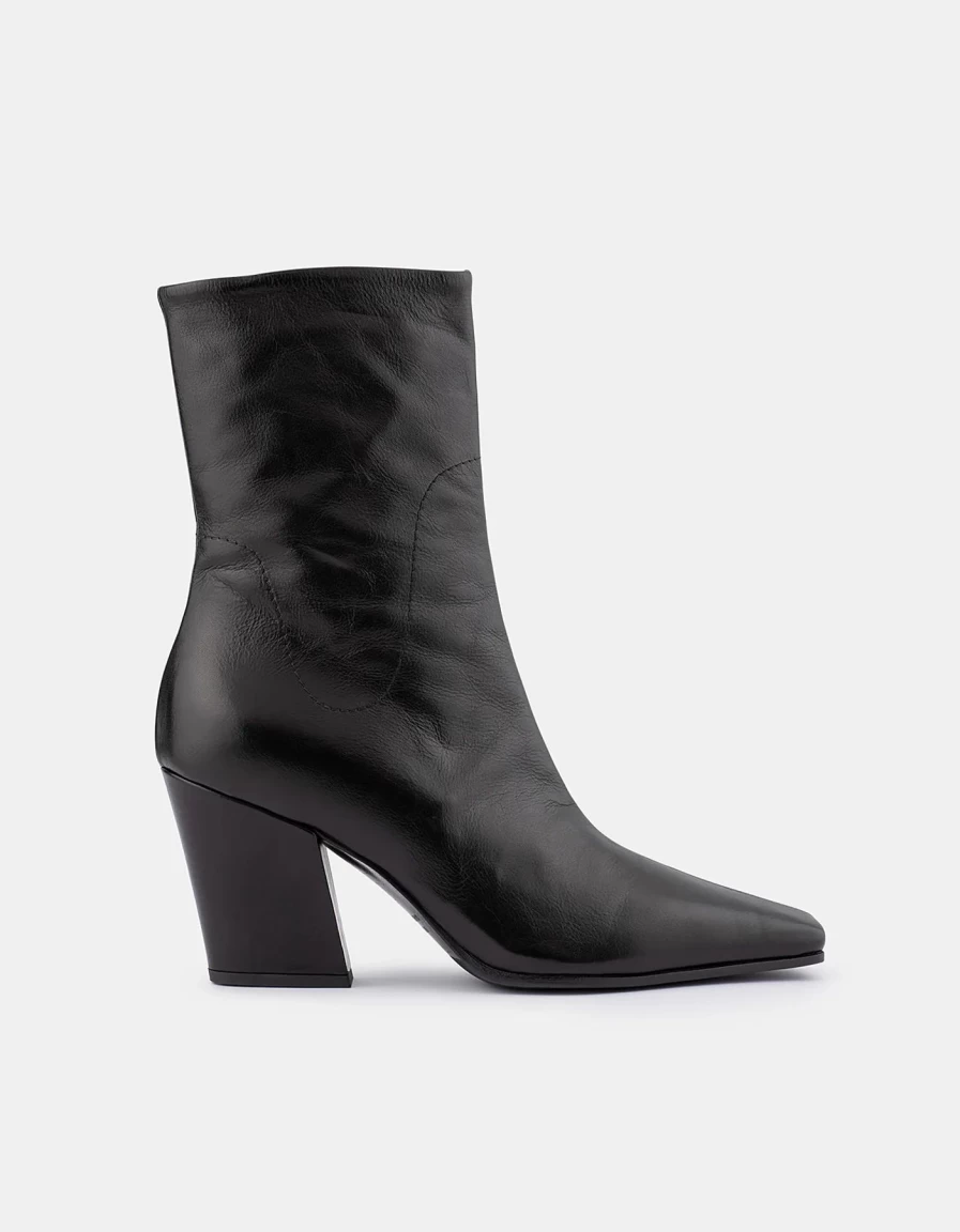 Wholesale DOF Shoes Bianca Boot, Black Leather | Dof