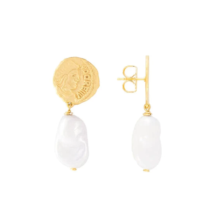 Clearance Fairley Adore Keshi Pearl Earrings | Fairley