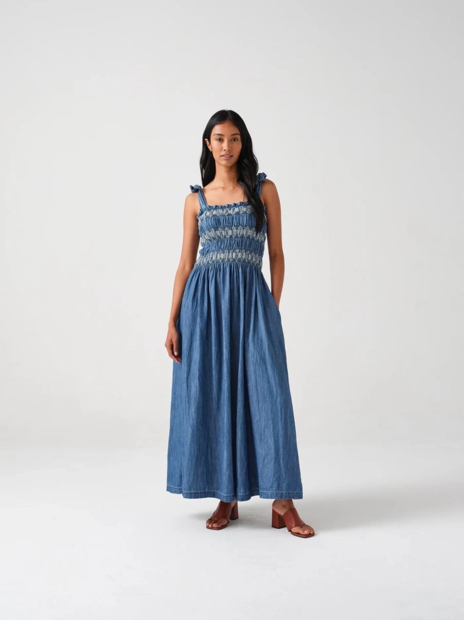 New Seventy + Mochi Sally Denim Dress | Seventy + Mochi