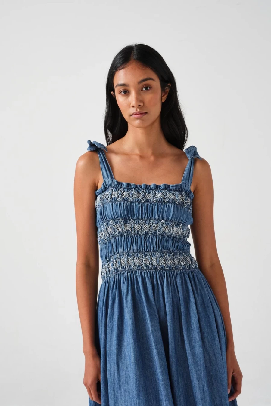 New Seventy + Mochi Sally Denim Dress | Seventy + Mochi