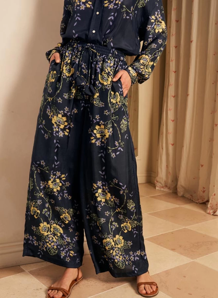 Hot Hannah Artwear Ella Pant, Jasmine Indigo | Hannah Artwear