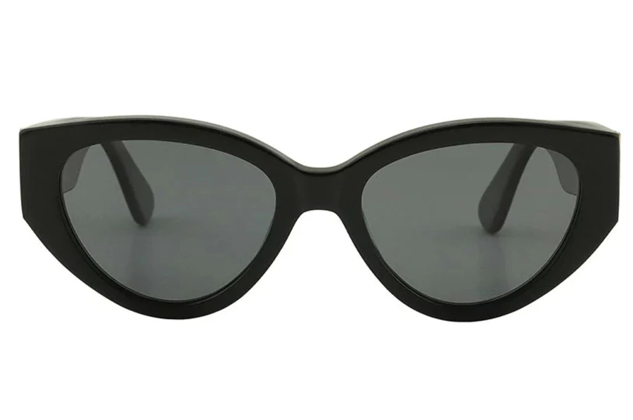 Hot Bask Franki Shiny Black/Grey Polarised | Bask Eyewear