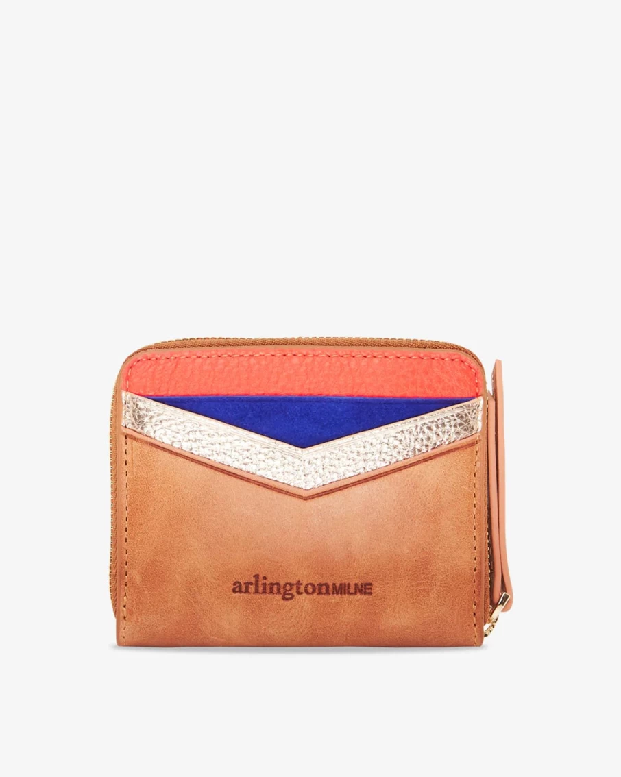 Best Arlington Milne Alexis Zip Purse, Vintage Tan | Arlington Milne