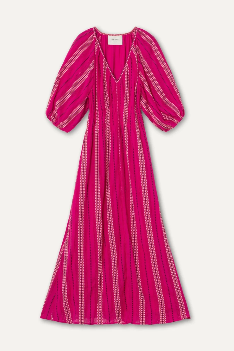 Wholesale Summery Copenhagen Bella Long Dress, Pink | Summery Copenhagen