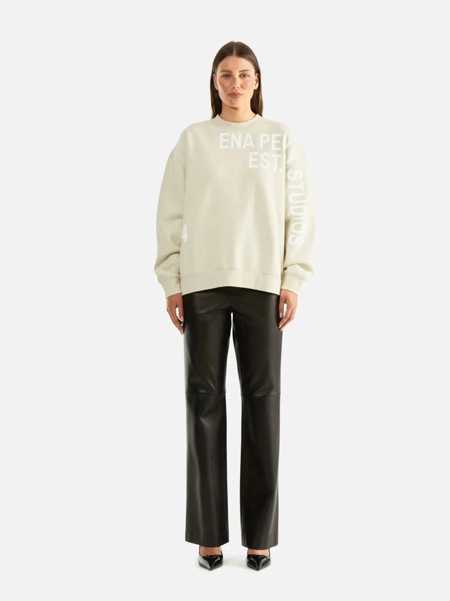 Hot Ena Pelly Lilly Oversized Sweater, Cement | Ena Pelly