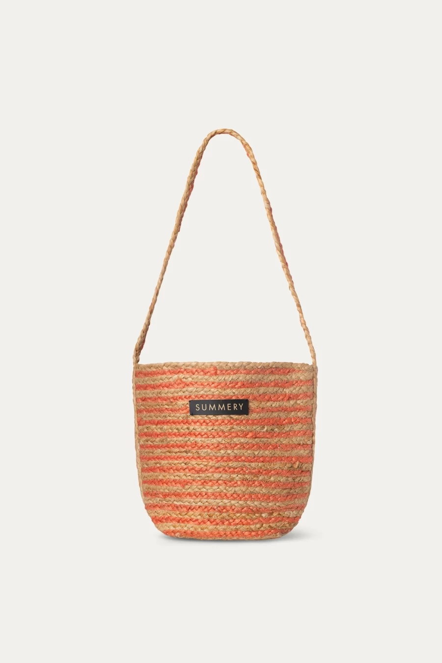 Wholesale Summery Copenhagen Vivienne Jute Bag, Dusty Orange | Summery Copenhagen