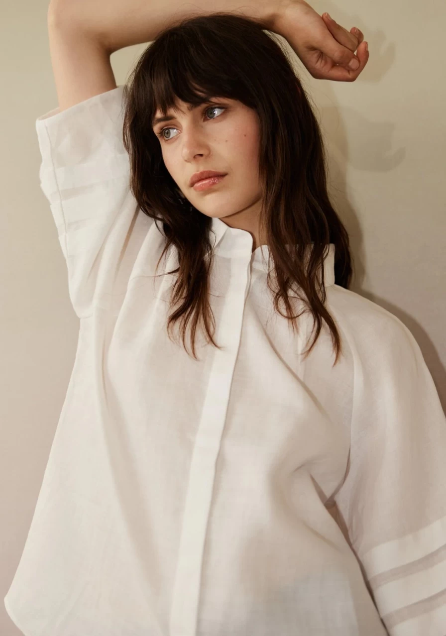 New Morrison Matilda Blouse, White | Morrison