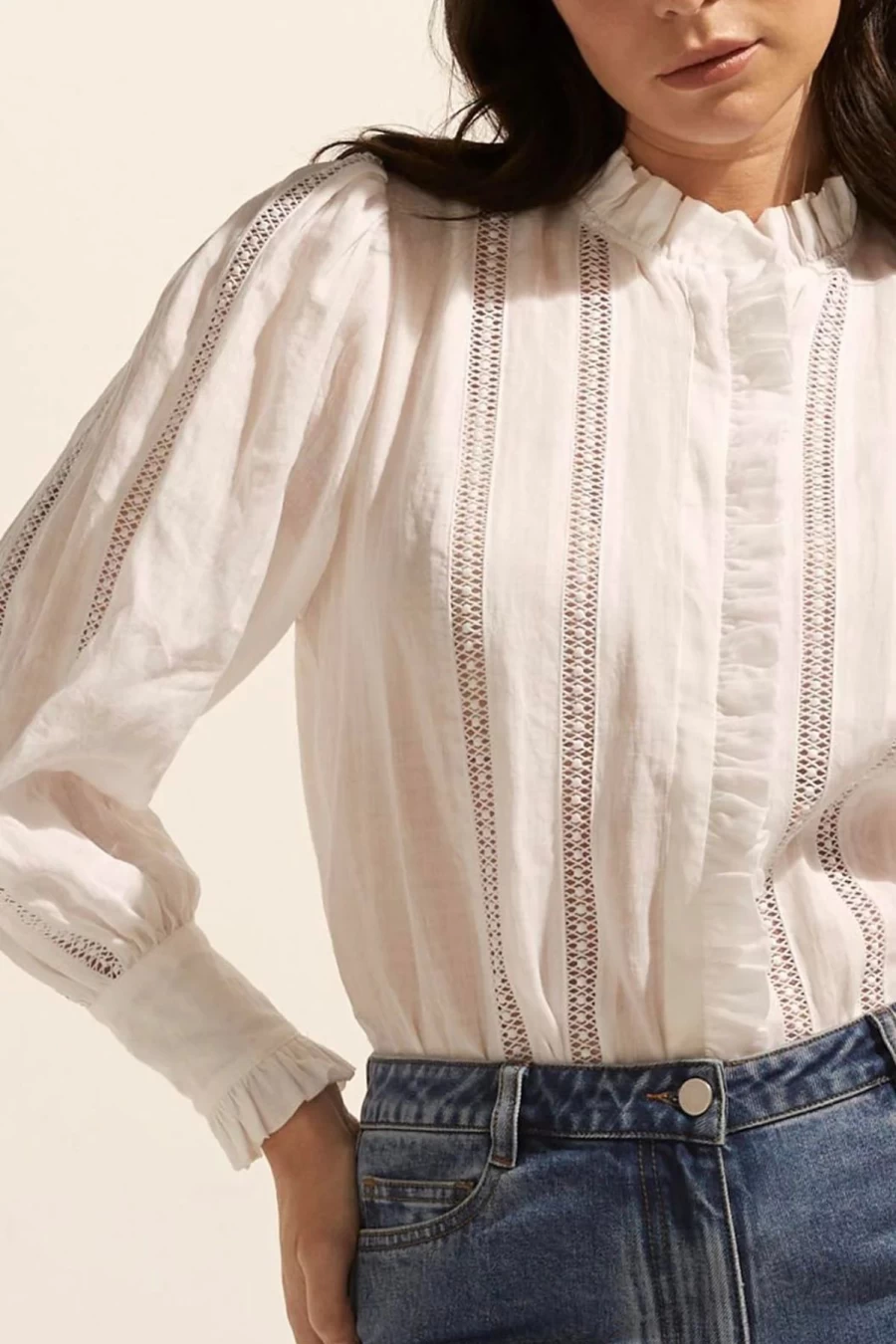 New Zoe Kratzmann Swoon Top, Porcelain | Zoe Kratzmann