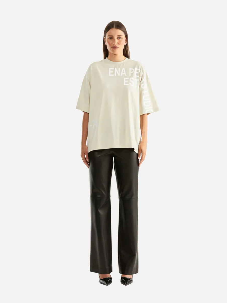 Hot Ena Pelly Mia Oversized Tee, Cement | Ena Pelly
