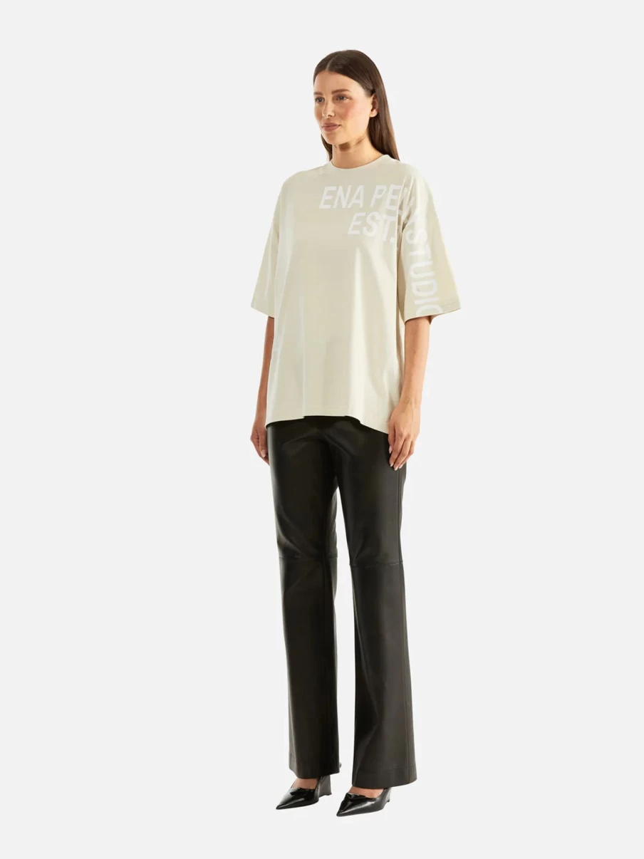 Hot Ena Pelly Mia Oversized Tee, Cement | Ena Pelly