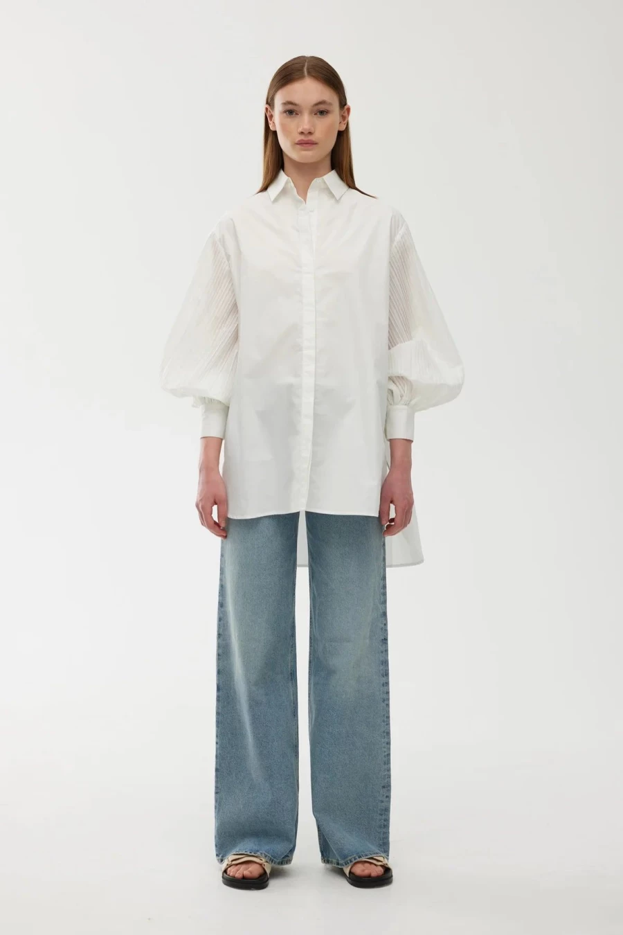Hot Kinney Harlow Pleat Shirt | Kinney