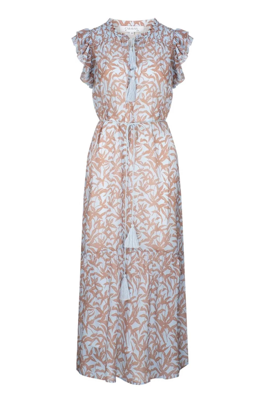 Hot Caravan & Co Mirabella Ruffle Neck Dress | Caravan & Co