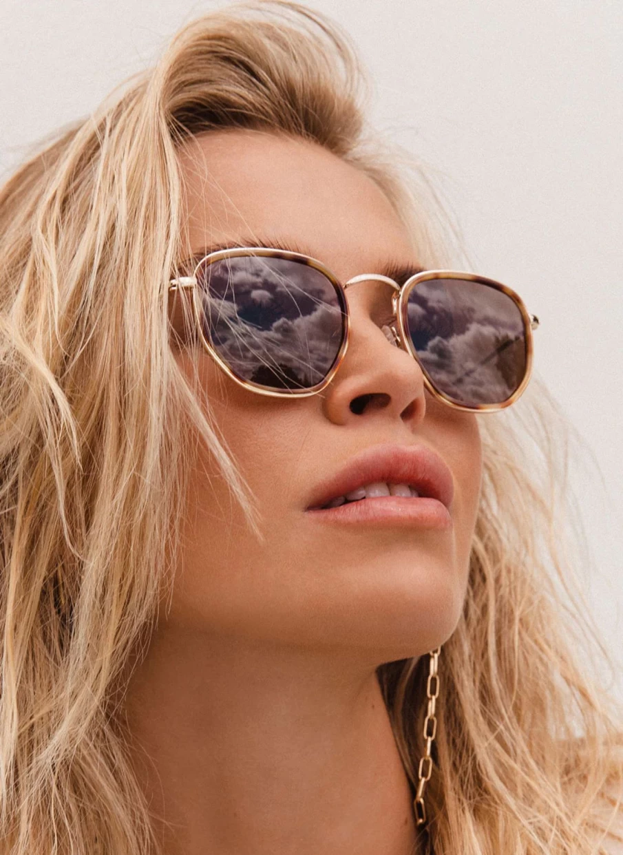 Wholesale Bask Saint Sunglasses - Honey Tort, Gradient Polarised | Bask Eyewear