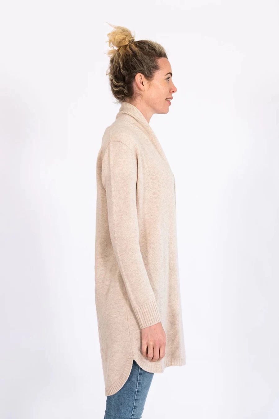 Wholesale Bow & Arrow Almond Cable Cardigan | Bow & Arrow