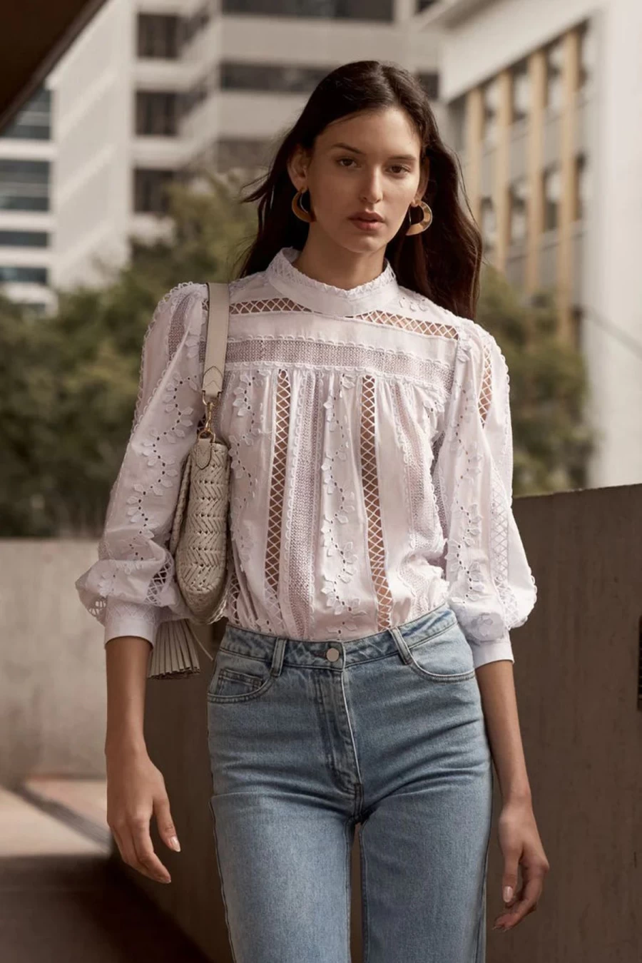 Hot Zoe Kratzmann Glimpse Top, Porcelain | Zoe Kratzmann