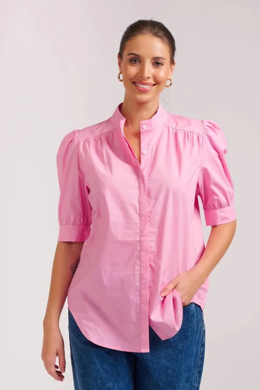 Online Shirty Sasha Shirt, Pink | Shirty