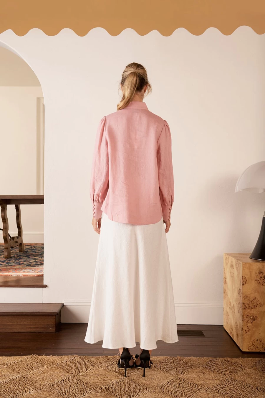 Hot The Dreamer Label Ruby Blouse, Blush | The Dreamer Label