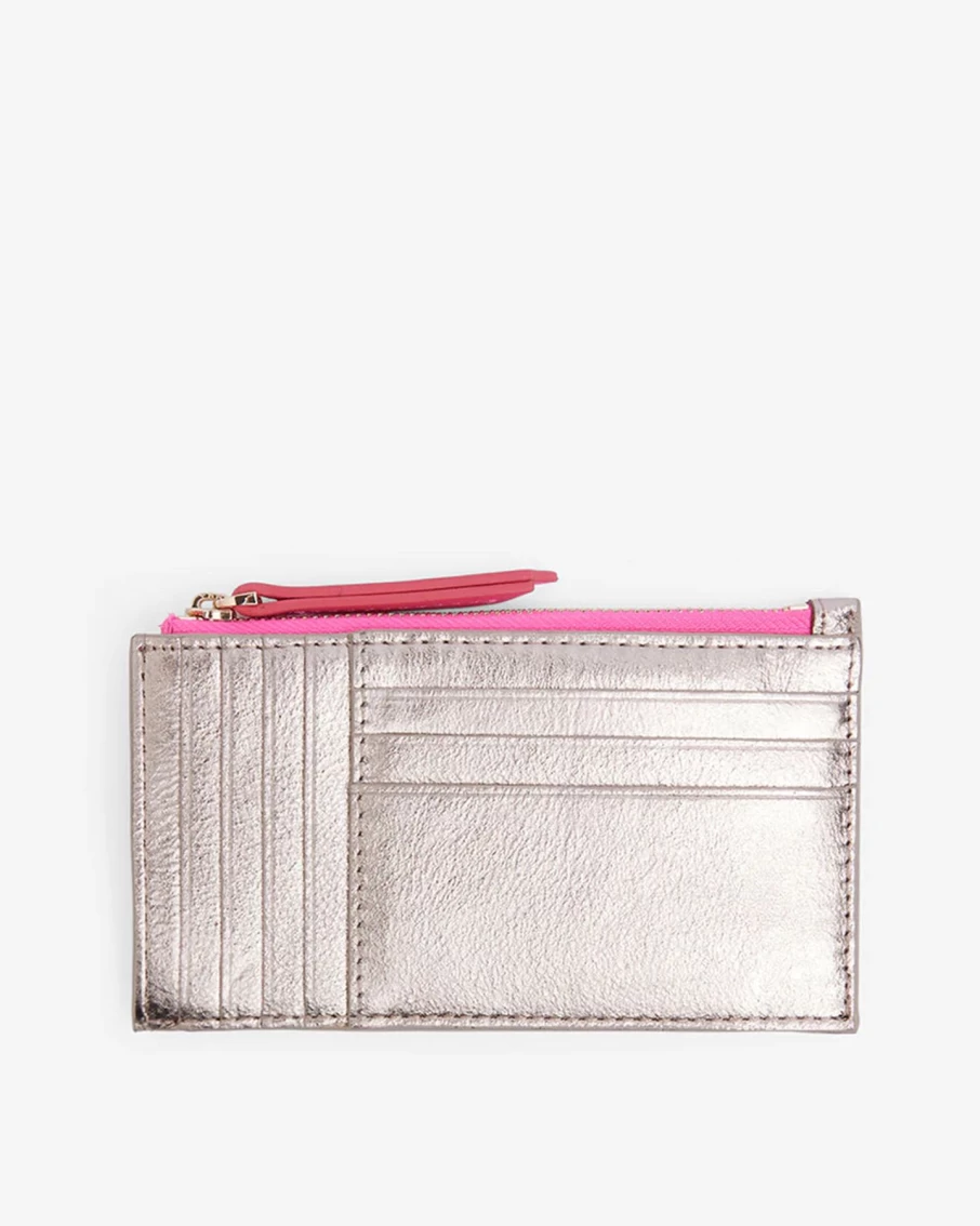 Online Arlington Milne Compact Wallet, Gold | Arlington Milne