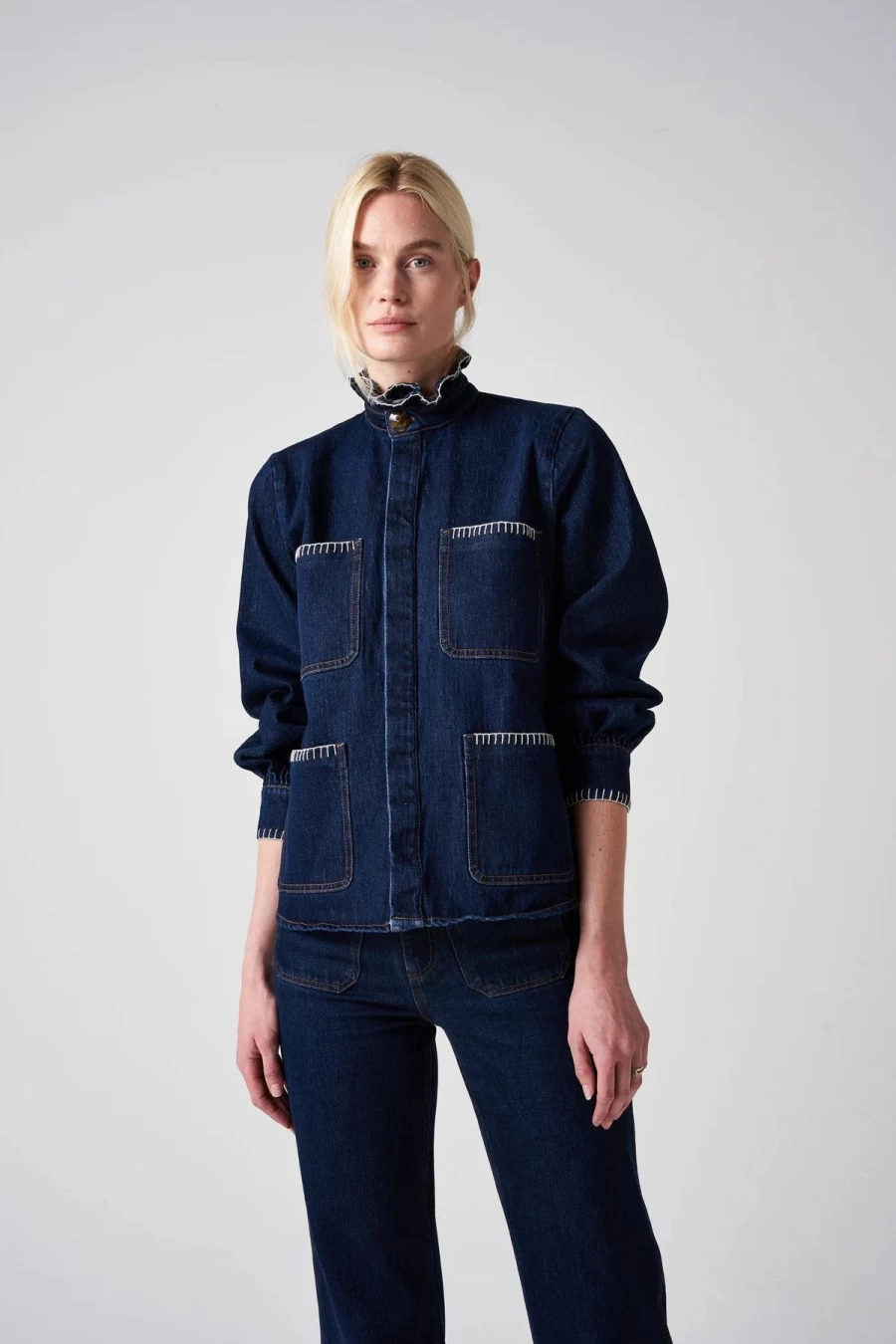 Best Seventy + Mochi Pablo Jacket, Dark Vintage Denim | Seventy + Mochi
