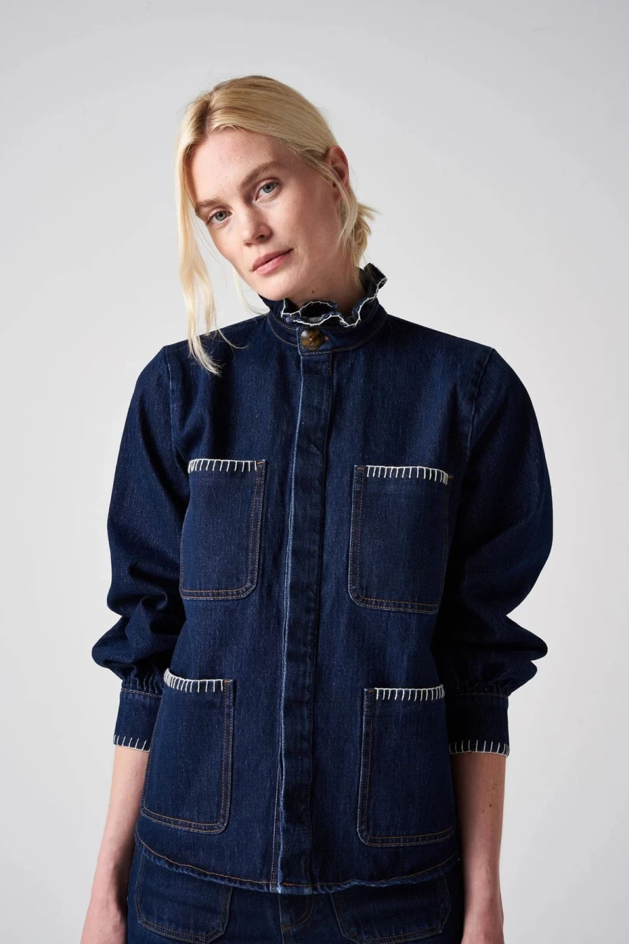Best Seventy + Mochi Pablo Jacket, Dark Vintage Denim | Seventy + Mochi