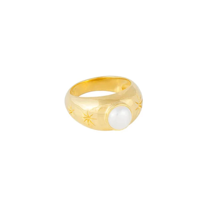 Wholesale Fairley Starburst Pearl Ring | Fairley